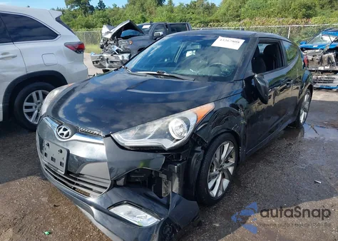 2017 Hyundai Veloster from USA, damaged, VIN KMHTC6AD4HU307728